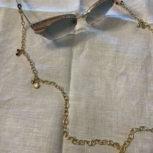 Gold Eyeglasses Chain